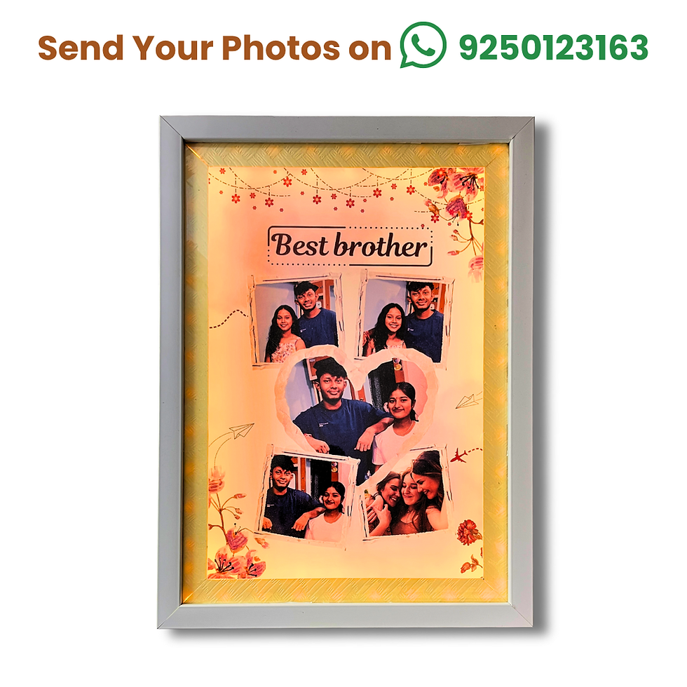 Thumbnail: Celebrate Brotherhood with A4 Personalised Frame