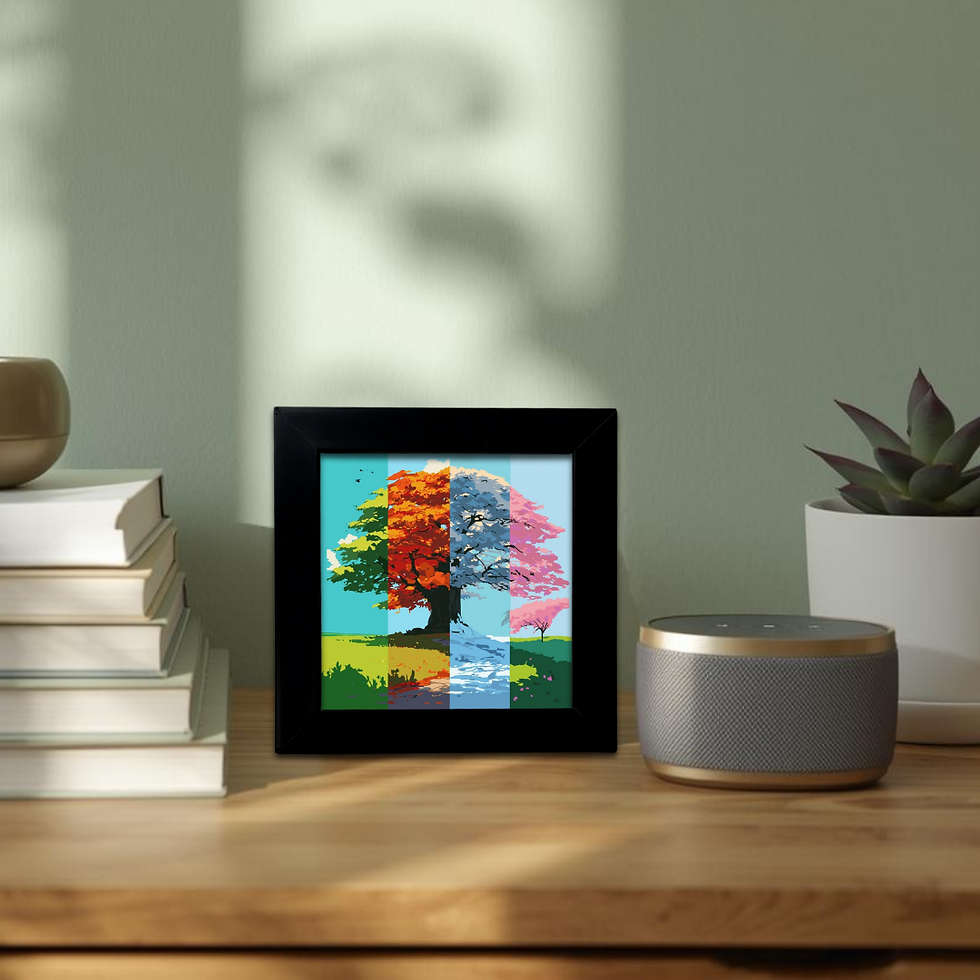 Thumbnail: Personalised Art Frame – Decorative Look