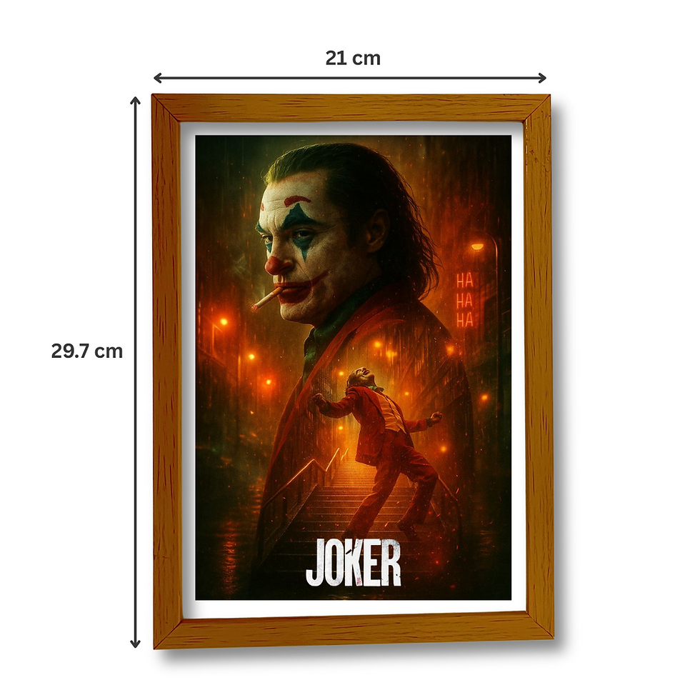 Thumbnail: Personalised A4 Frame for Little Superheroes – Unique Gift Idea