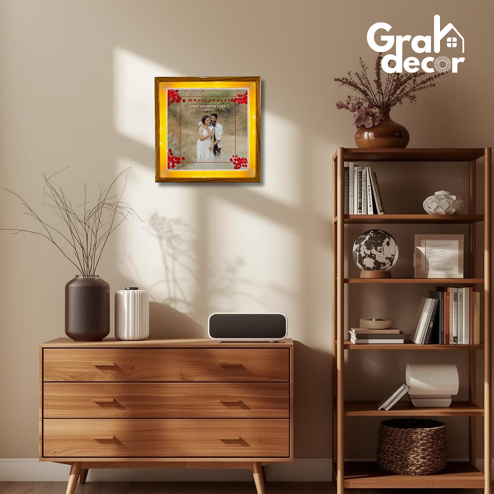 Thumbnail: Valentine’s Day Special Float Frame – Romantic Gift for Her Him