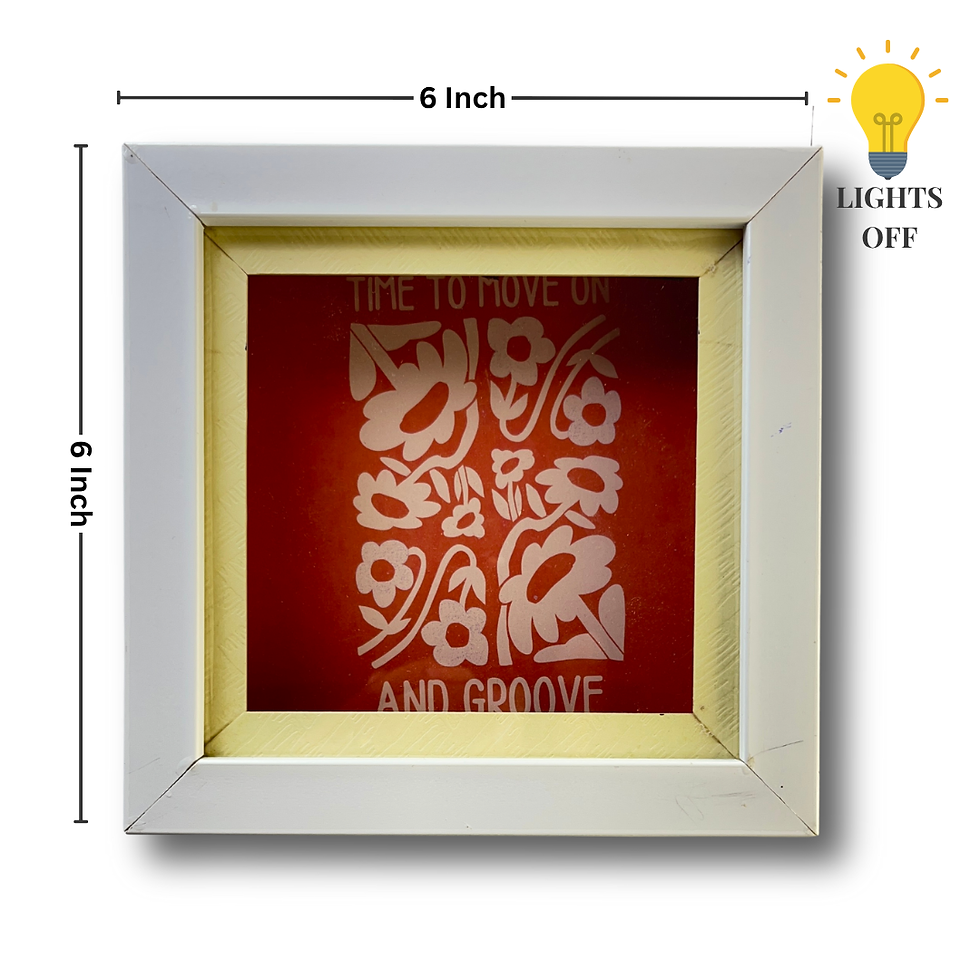 Thumbnail: Mini Shadow Box for Positive Quote – Personalised