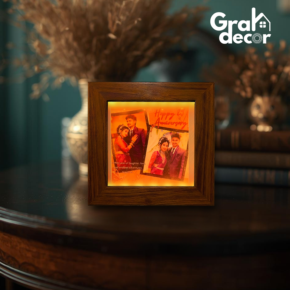 Thumbnail: LED Light Wedding Frame