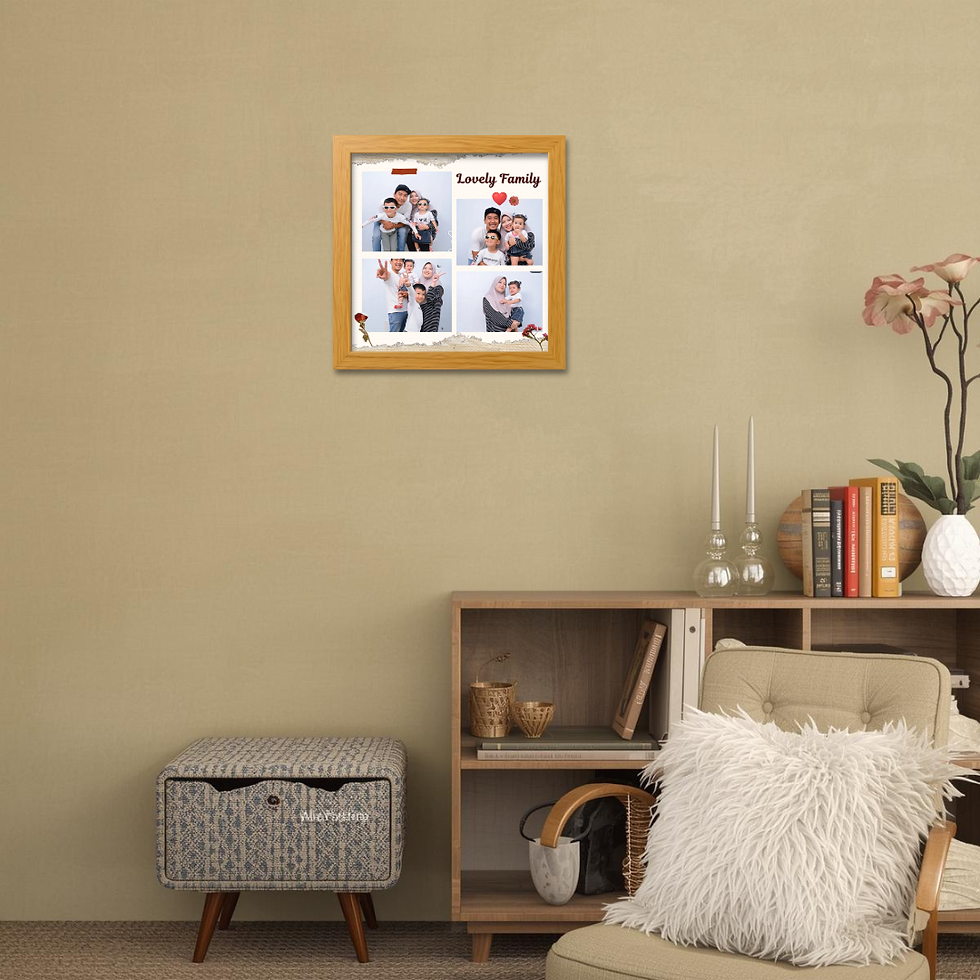 Thumbnail: Square Frame for Family Love Gift – 8x8 inch