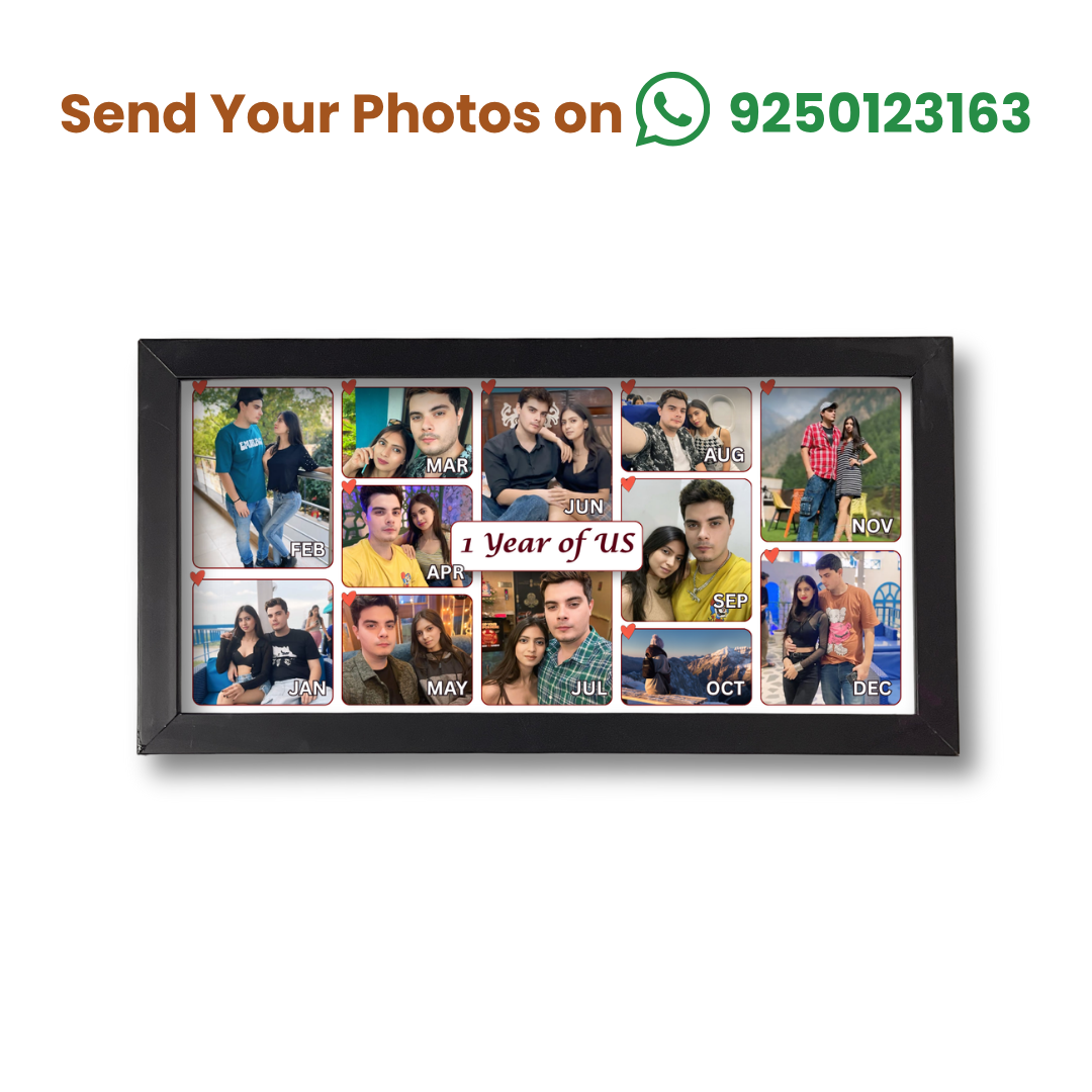 Cherish Memories – Couple Love Anniversary Photo Frame