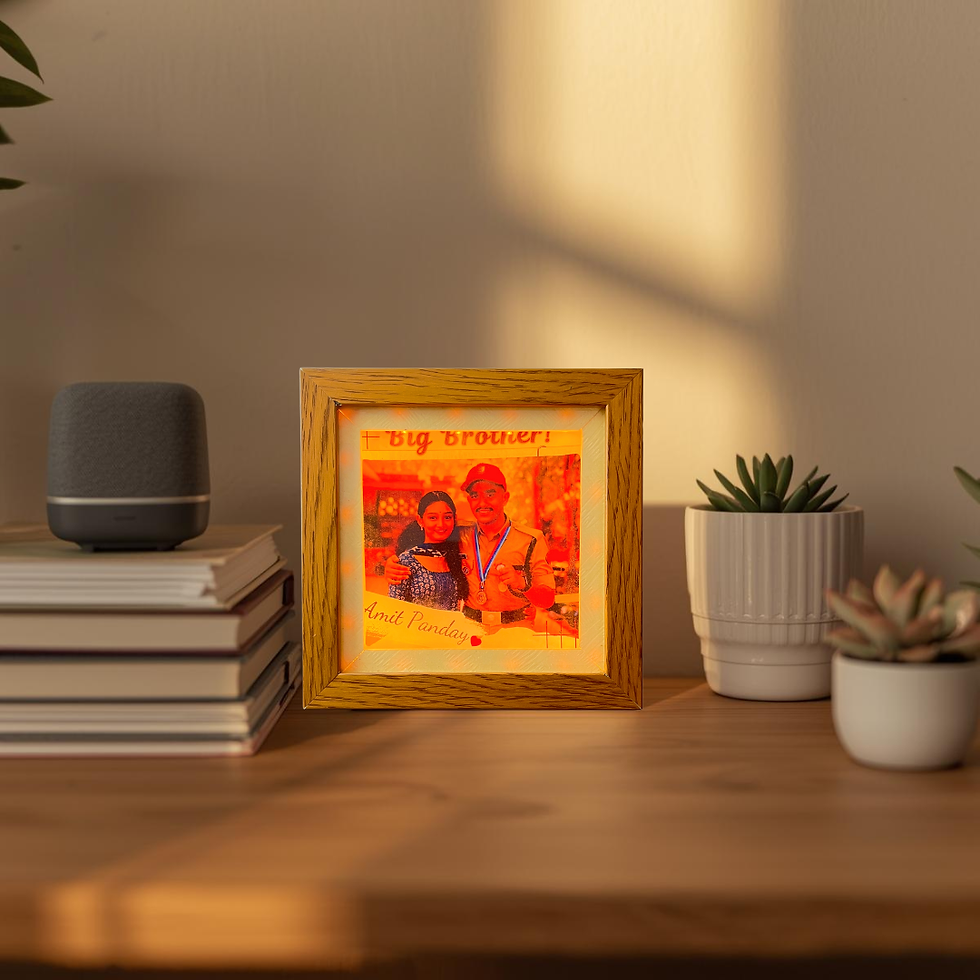 Thumbnail: Brother Love Frame – Rakhi Special Gift