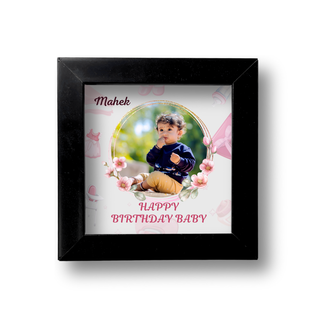 Baby Name Frame – Cute Mini Keepsake Gift