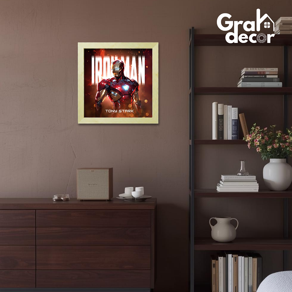 Thumbnail: Hero-Themed Birthday Gift Frame