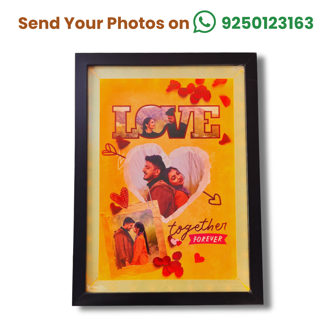 Express Love with Custom A4 Shadow Frame