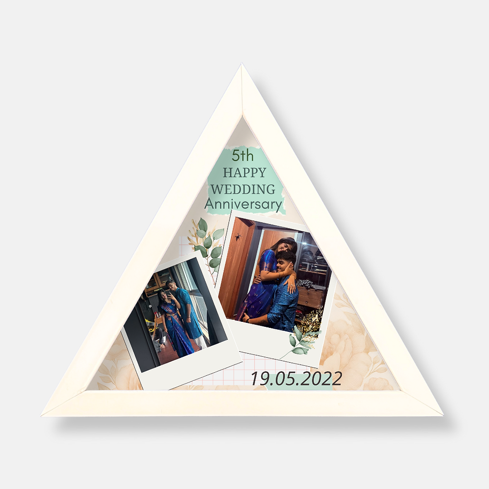 Thumbnail: Elegant Wedding Anniversary Frame – Add Your Photo & Message