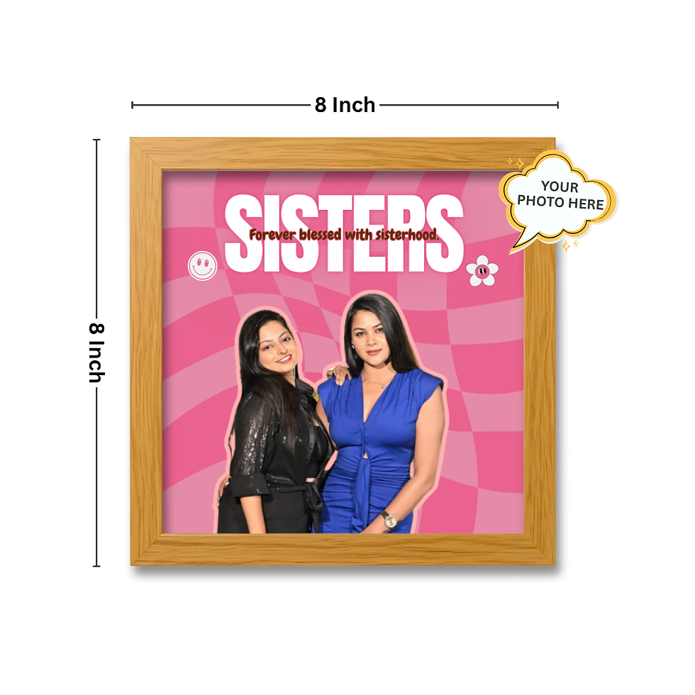 Thumbnail: Rakhi Gift Frame for Sister’s Priceless Moments