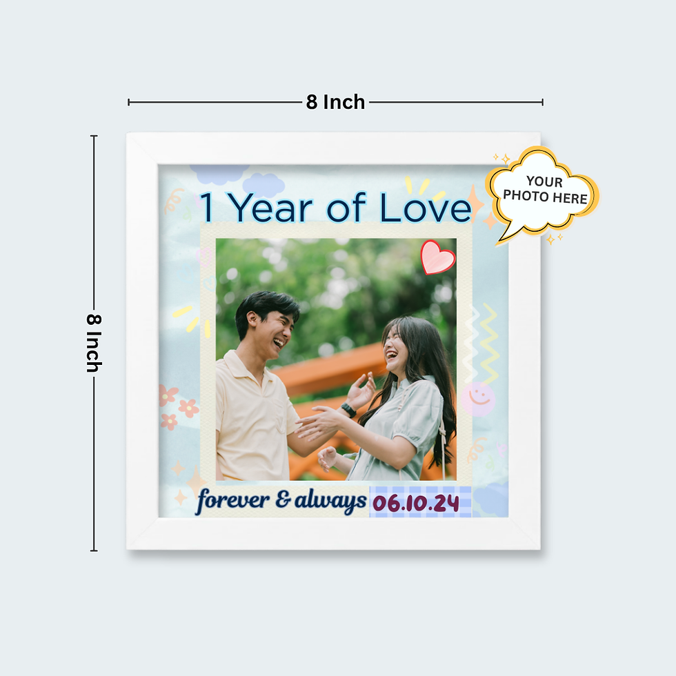 Thumbnail: Romantic Love Anniversary Frame