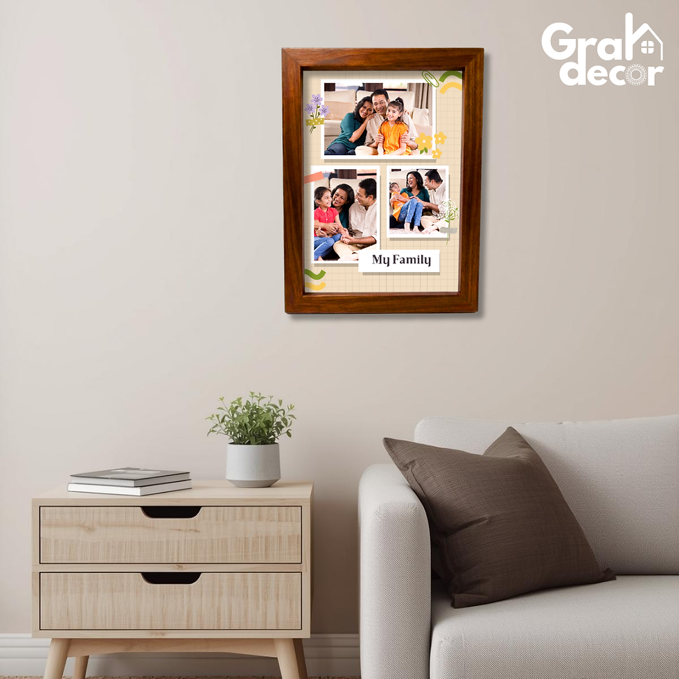 Thumbnail: Family Memory Wall Picture Frame