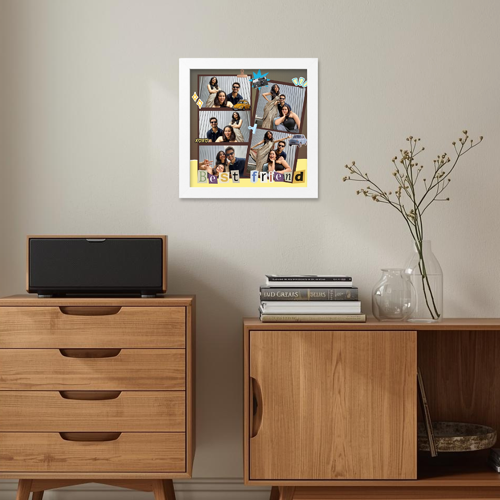 Thumbnail: Friendship Forever Square Frame – 8x8 inch