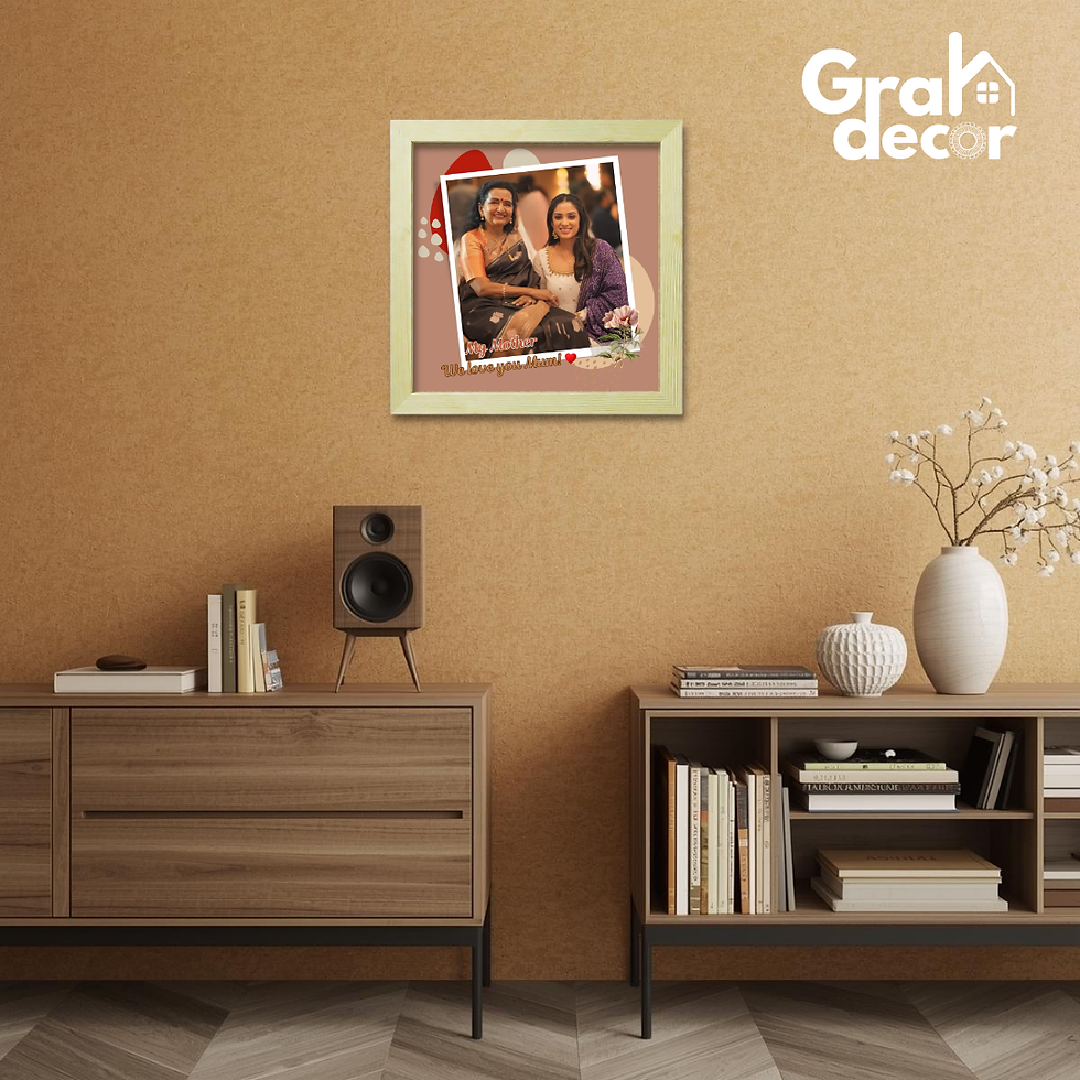 Thumbnail: Square Wall Frame for Mom – 8x8 Premium Build