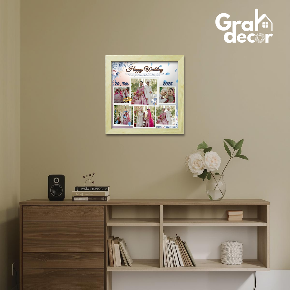 Thumbnail: Classic Wedding Memories Frame