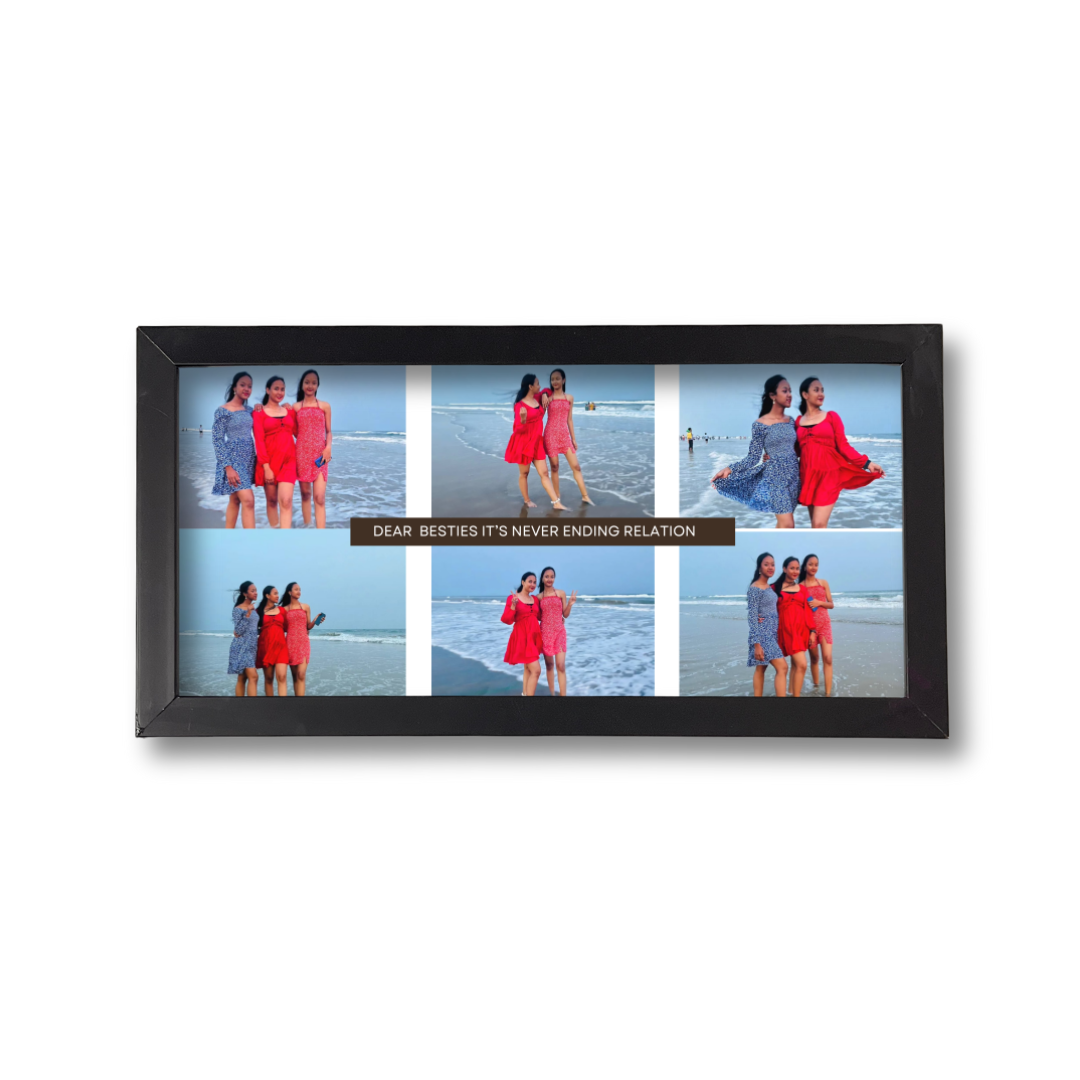 Best Friend Photo Frame – Personalized Landscape Gift