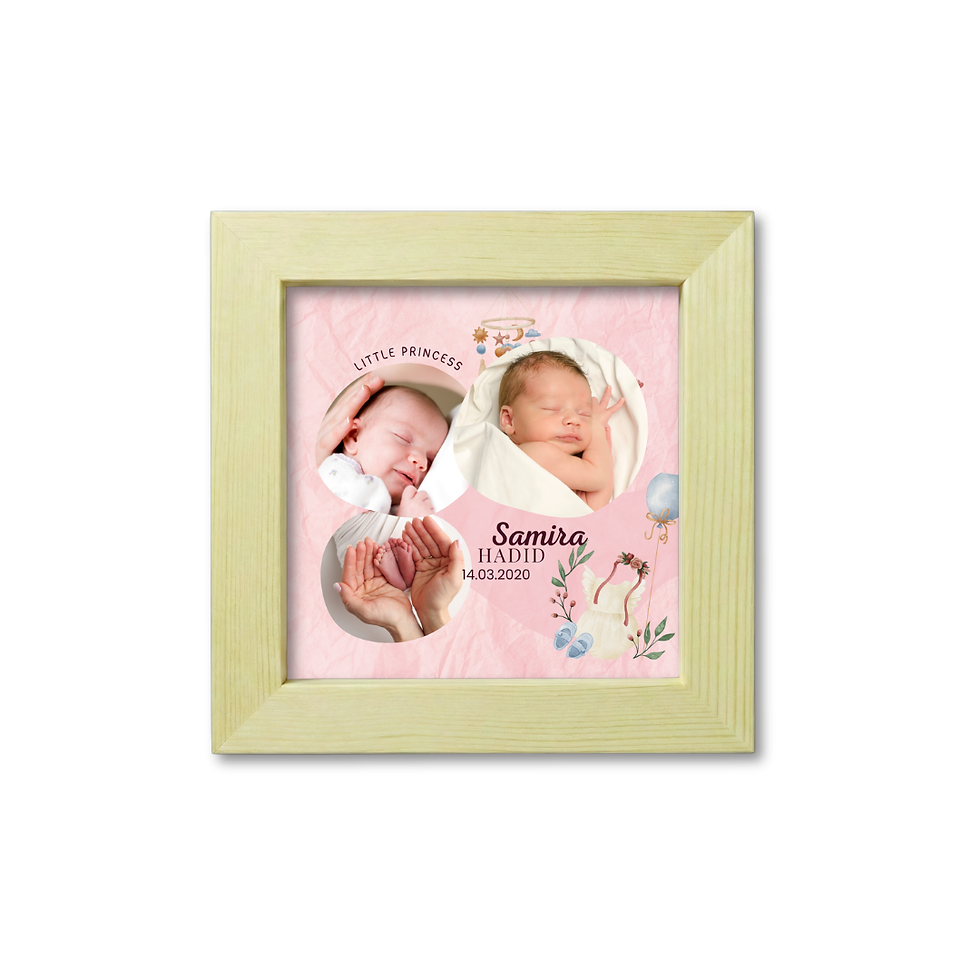Thumbnail: New Born Special Mini Frame – Add Baby Details