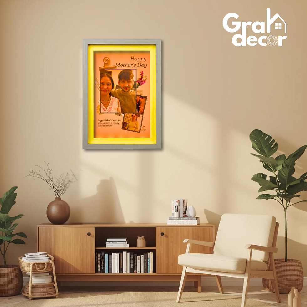 Thumbnail: Gift for Mother – A4 Shadow Box with Design