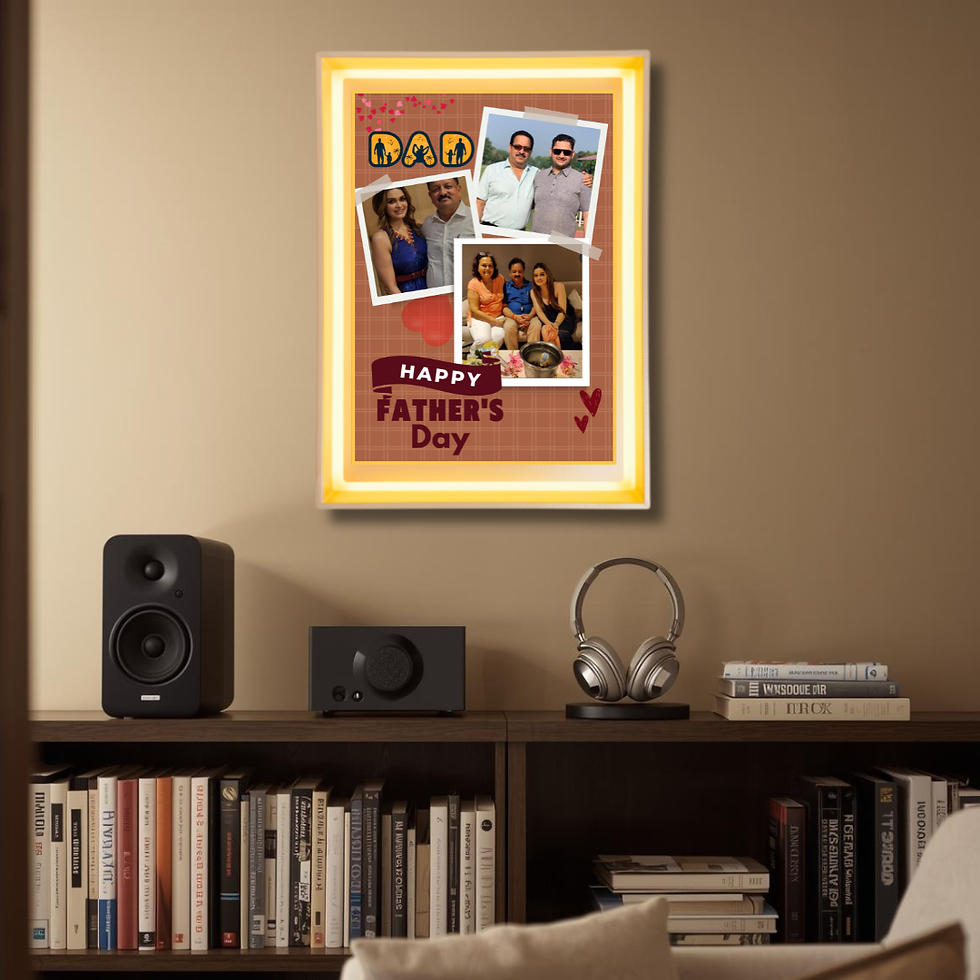 Thumbnail: Father’s Day Gift – Float A4 Frame 12x8 inch Wooden