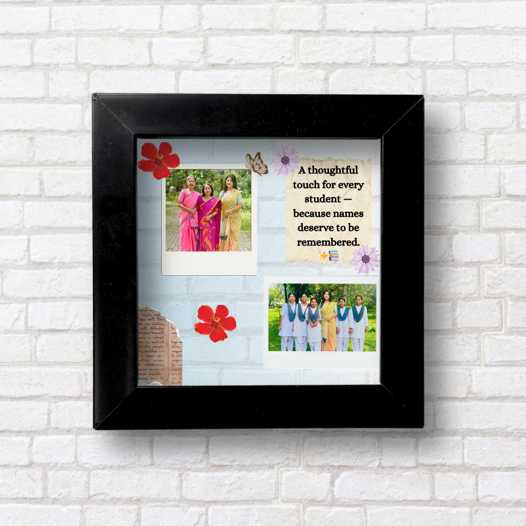Transparent Mini Frame – Thank You Teacher