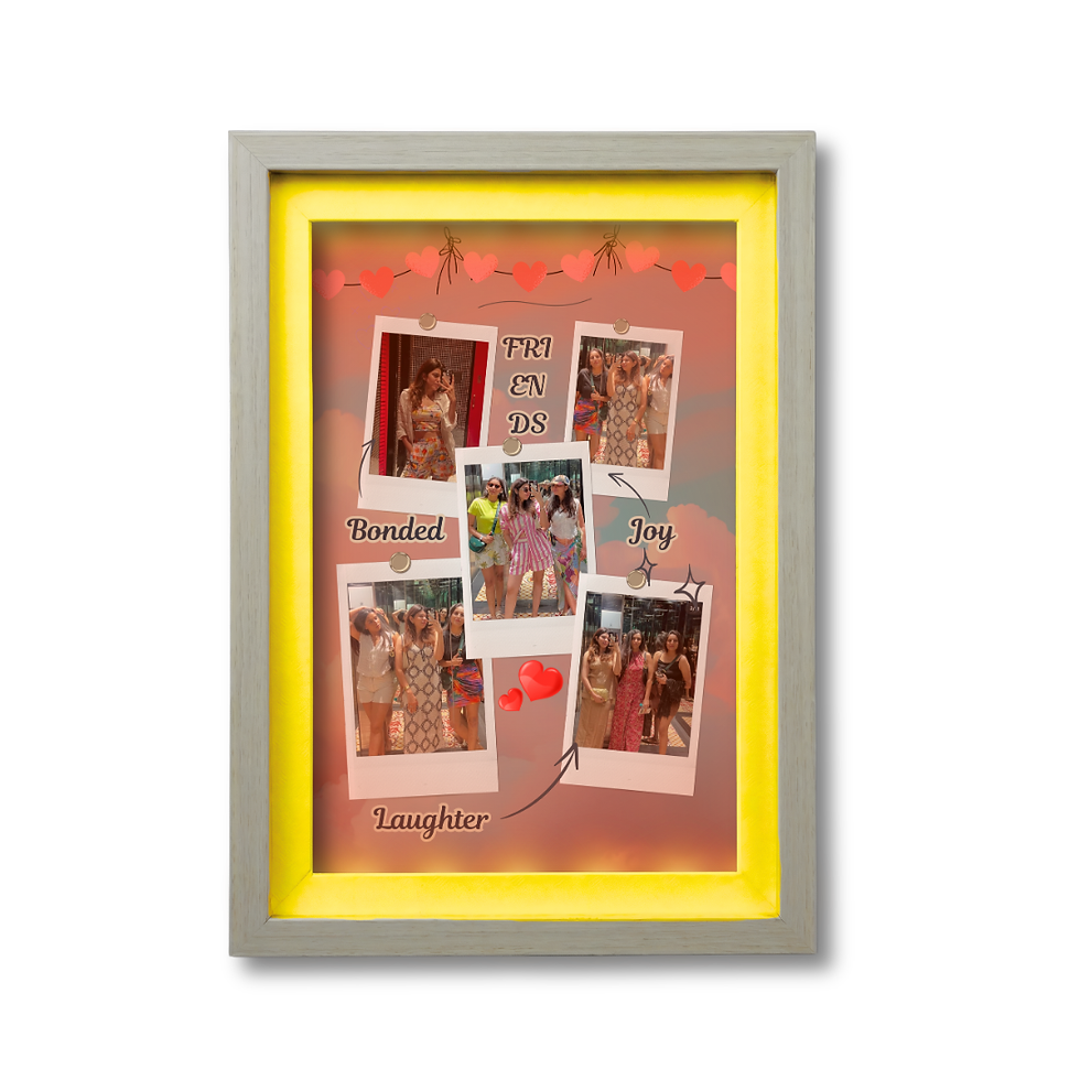 Thumbnail: A4 Frame for Friendship Day or Birthdays