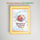 Thumbnail: New Born Baby Memory Frame – Premium Floating Wooden (A4 Size)
