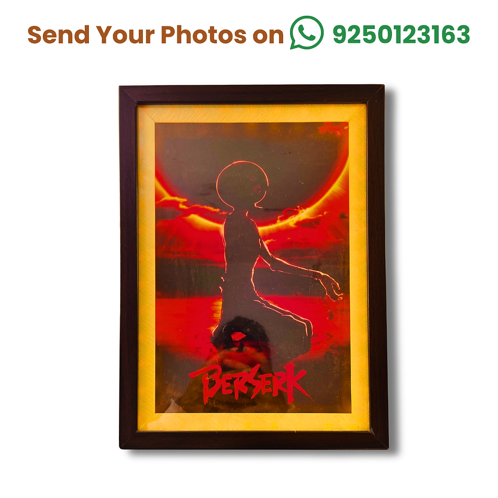 Thumbnail: Superhero Gift Frame Customised in A4 Format