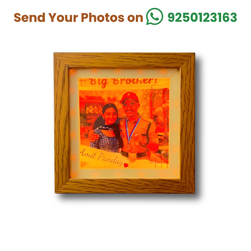 Thumbnail: Brother Love Frame – Rakhi Special Gift