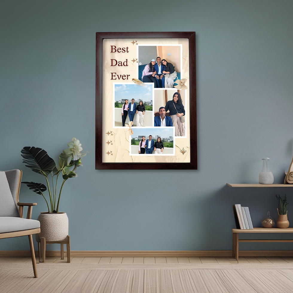 Thumbnail: Classic A4 Photo Frame for Father – Gift for Birthday or Father’s Day