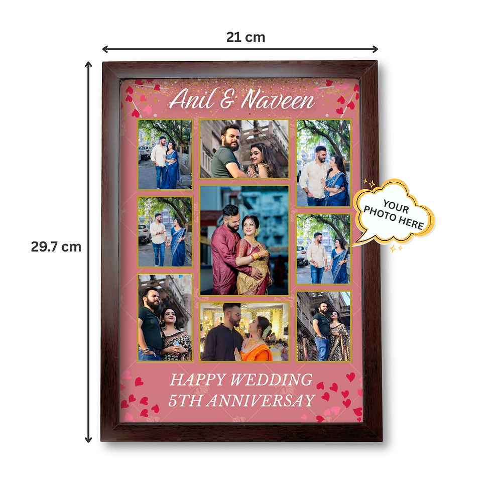 Thumbnail: Beautiful Couple Frame – Customised for Anniversary Gift