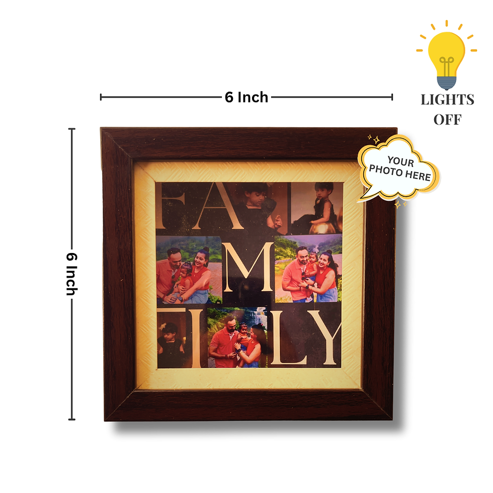 Thumbnail: Mini Shadow Box for Treasured Family Portraits – Customise It