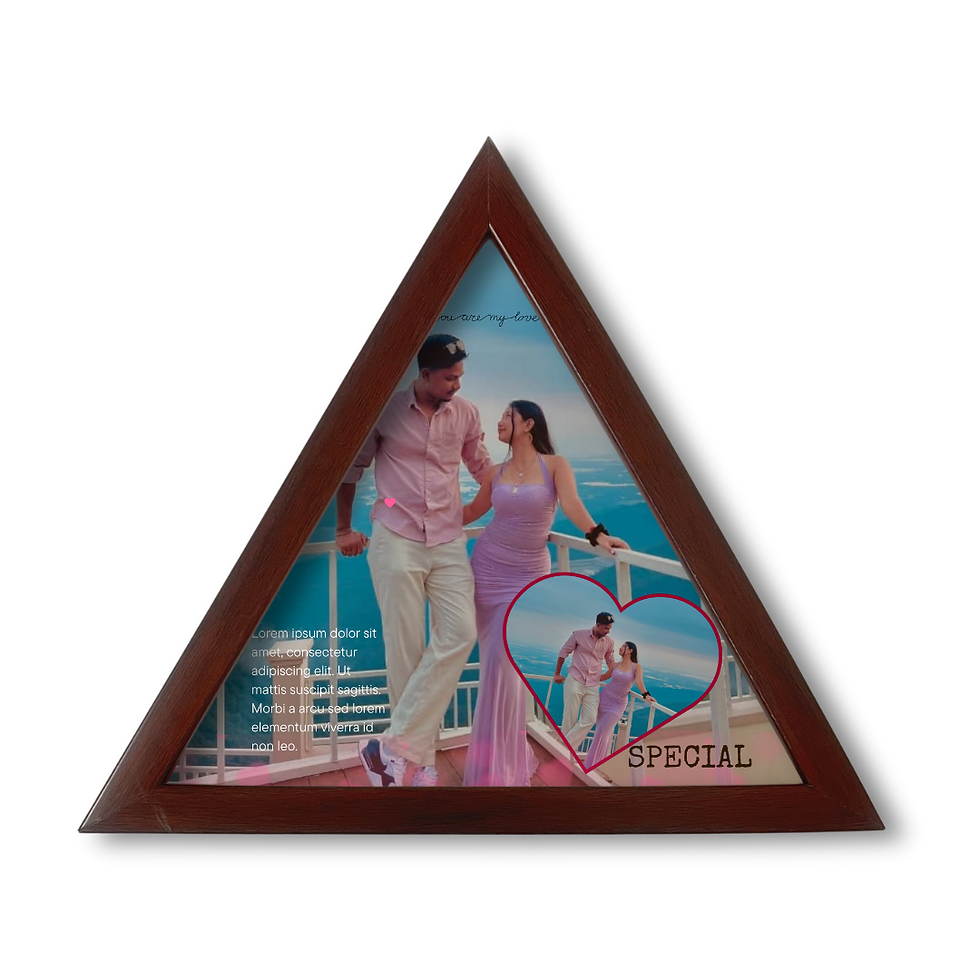 Thumbnail: Celebrate Togetherness – 8 x 8 Triangle Frame