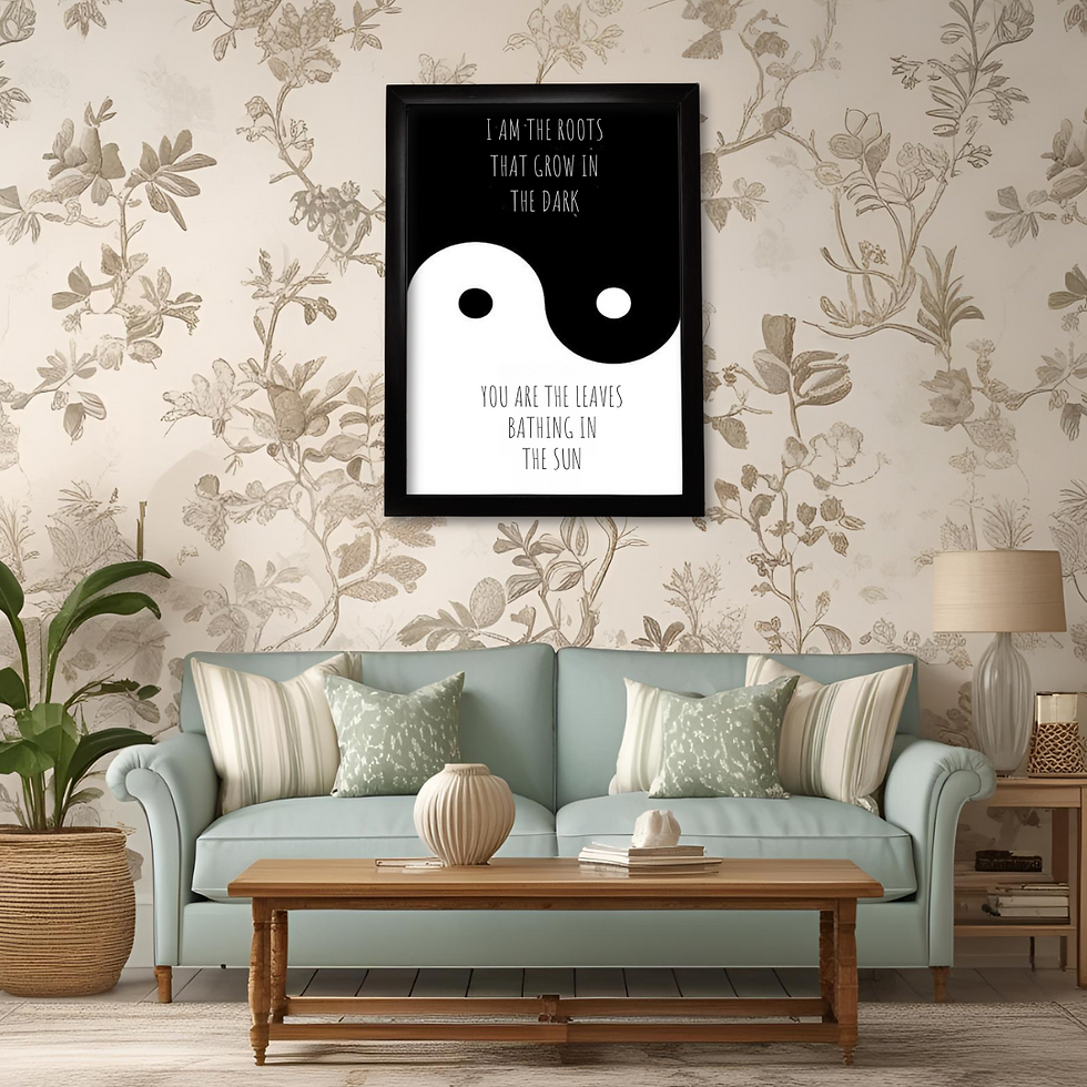 Thumbnail: A4 Frame with Your Own Quote – Perfect Motivational Gift