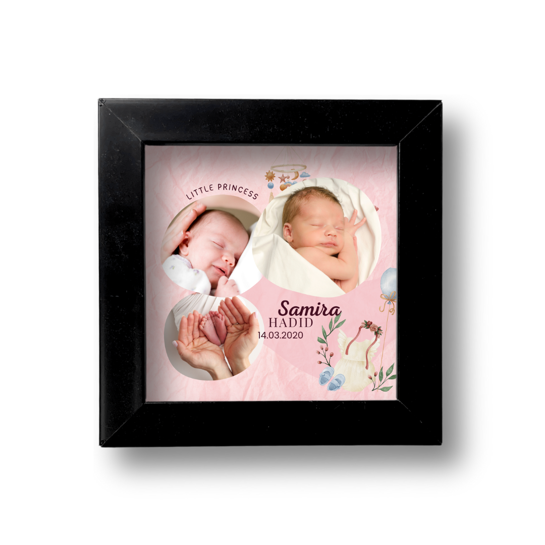 New Born Special Mini Frame – Add Baby Details