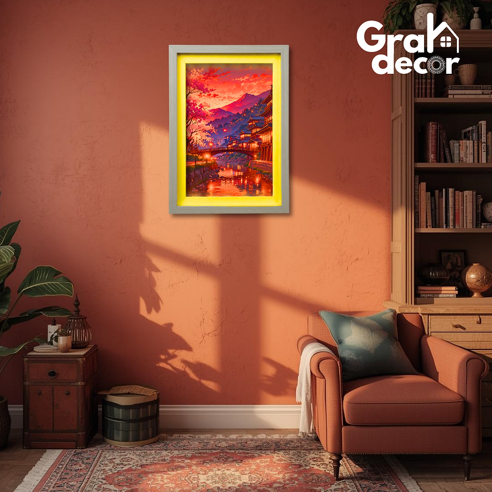 Thumbnail: Artistic A4 Shadow Box for Room Accent