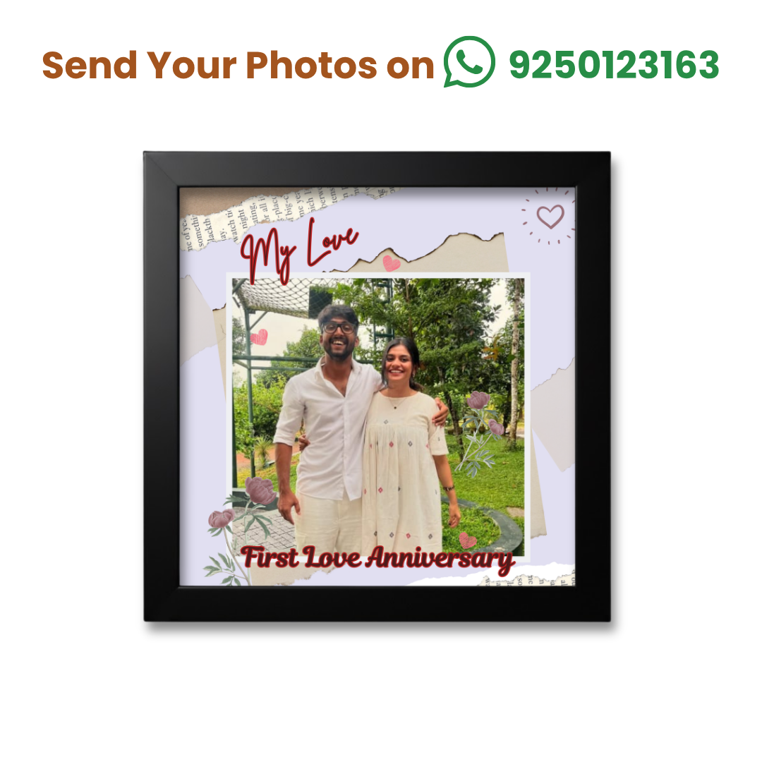 Love Anniversary Couple’s Frame