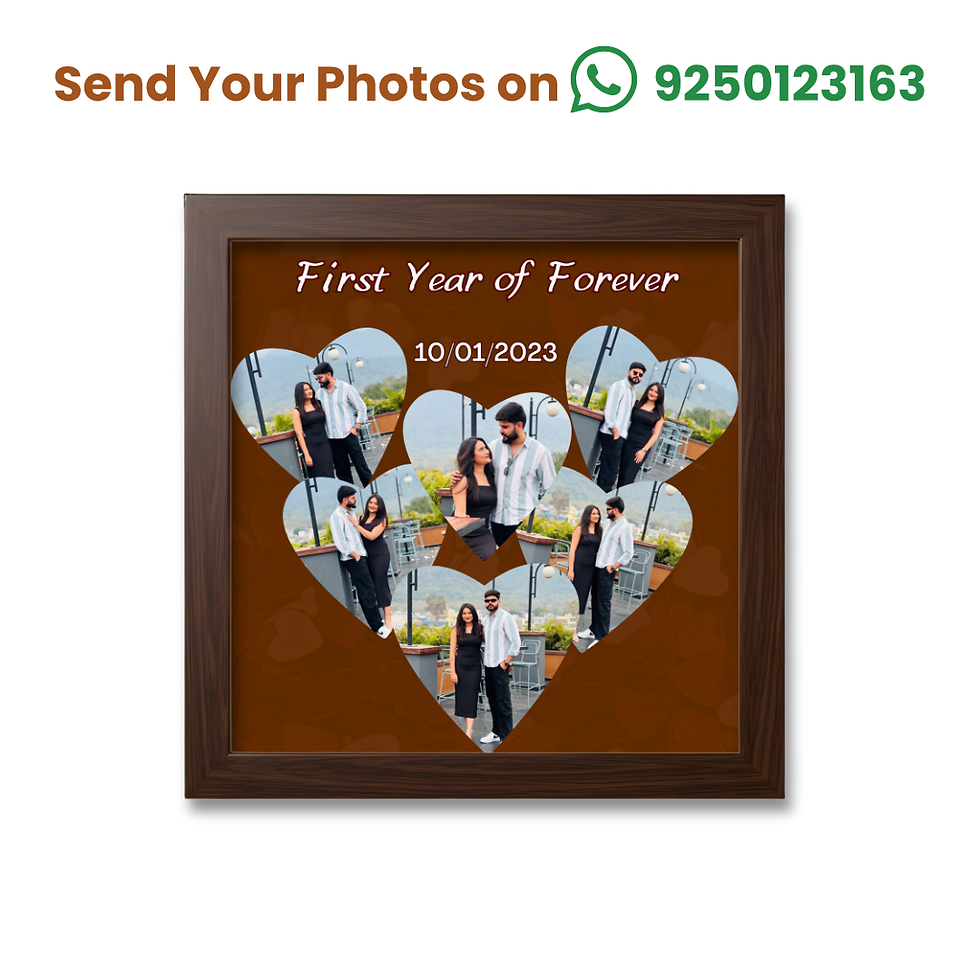 Thumbnail: Love Anniversary Display Square Frame