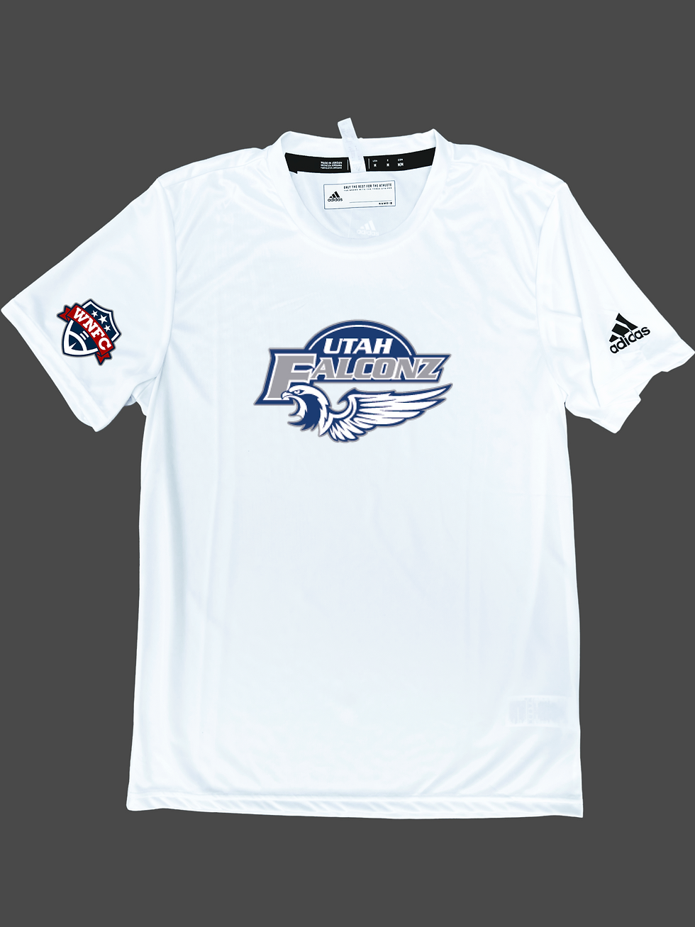 adidas logo tee