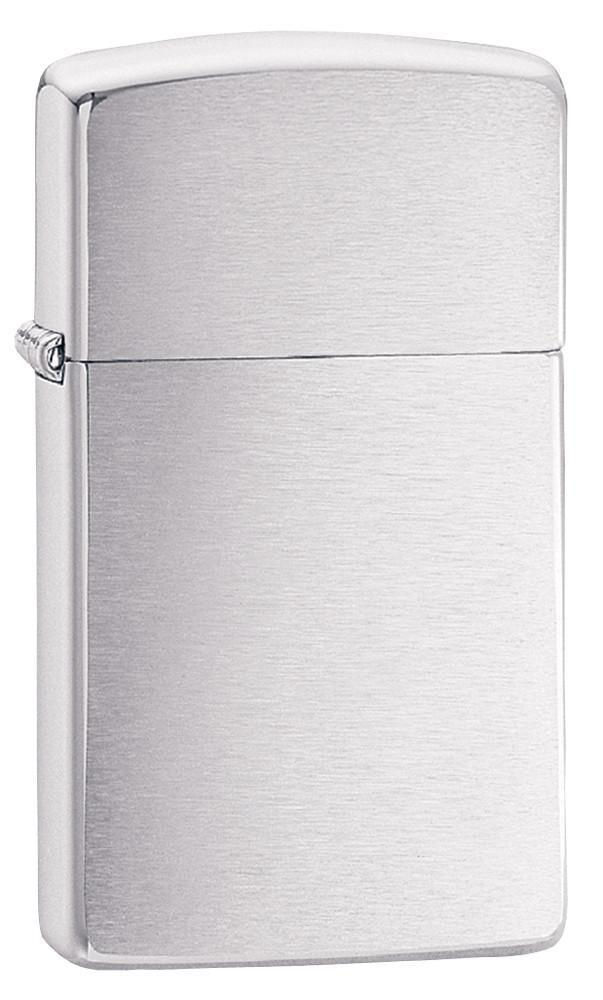 Brushed Chrome Zippo Lighter