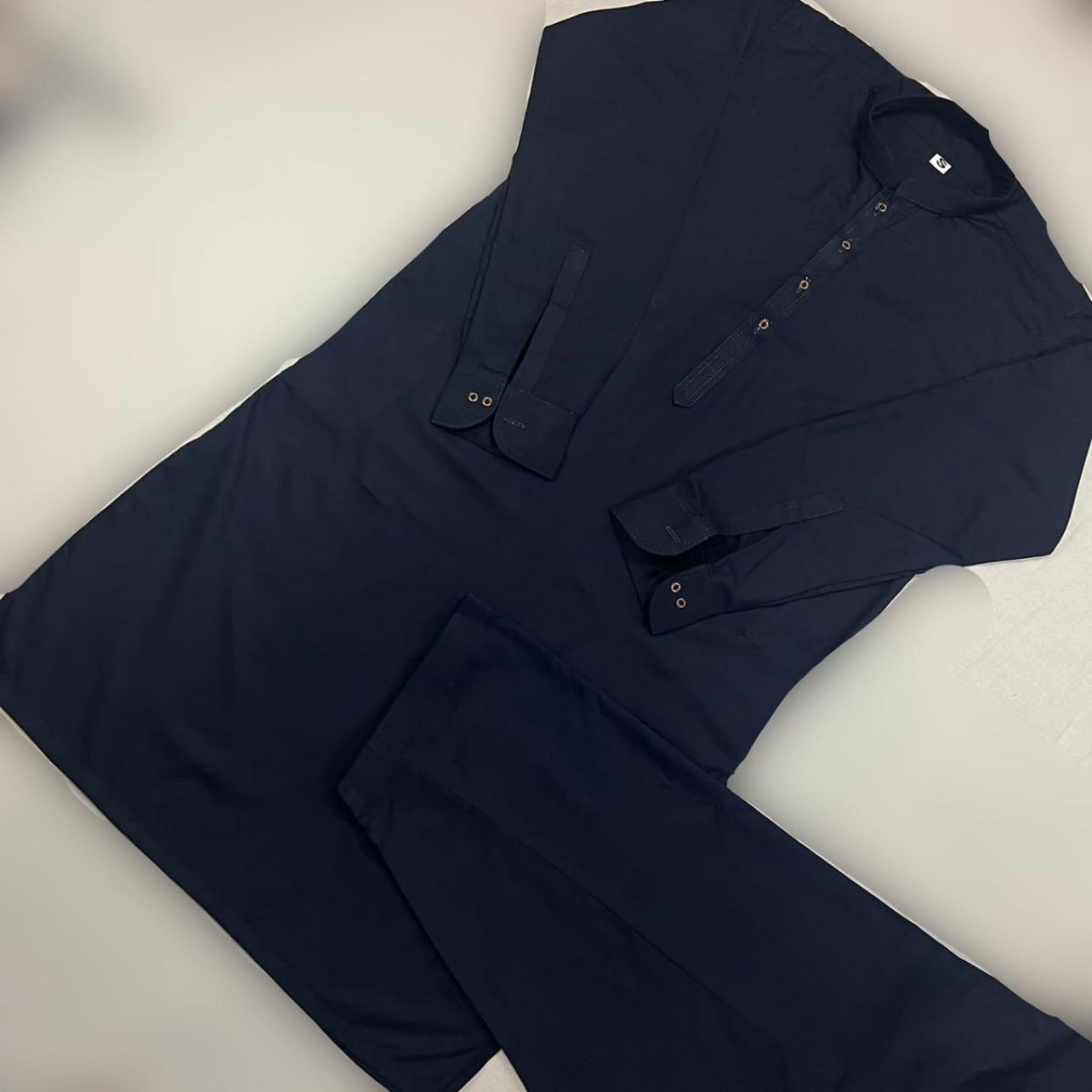 Mens navy shalwar kameez