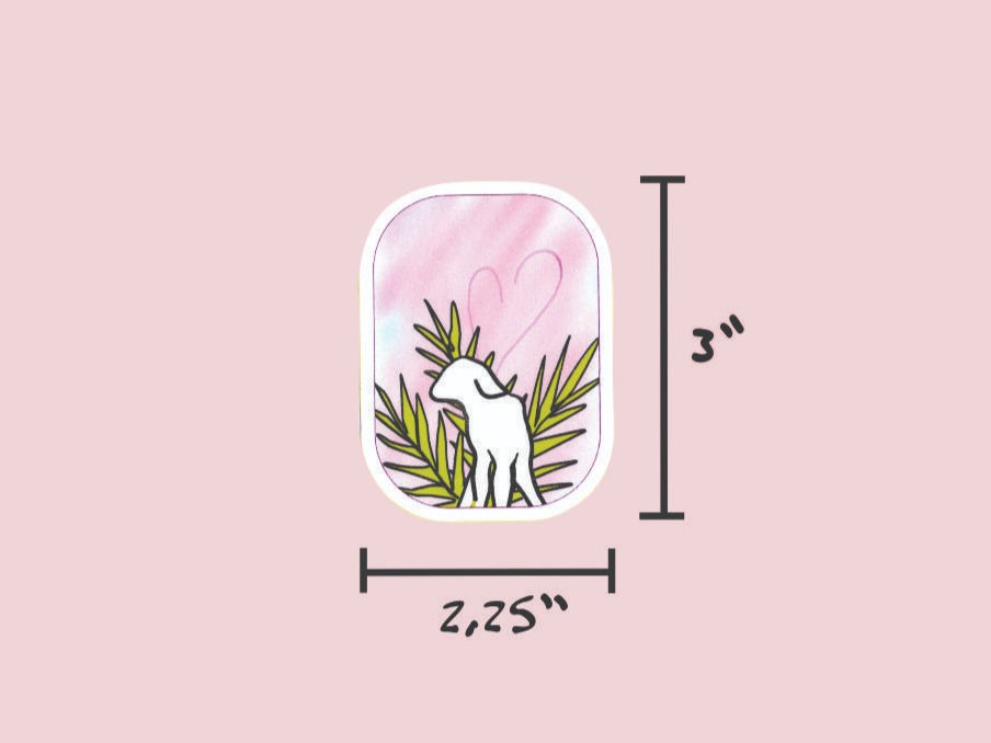 Thumbnail: Palms of Praise: Vinyl Sticker
