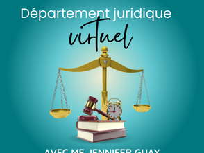 Le Département juridique virtuel : Ton avocate de poche sans vider ton portefeuille !