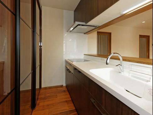 リノベーション後のキッチン