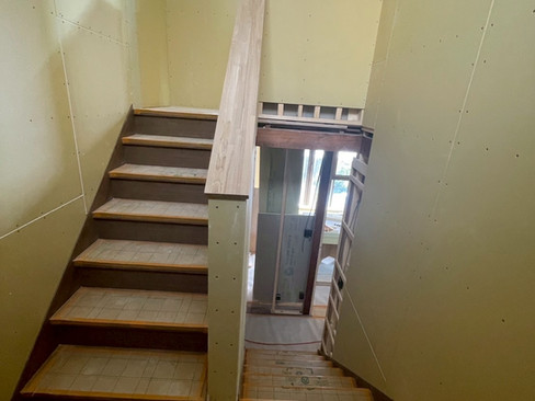 階段施工の別角度