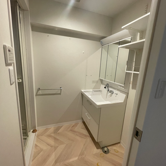 リフォーム前洗面所