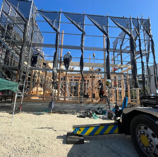 長期優良住宅の上棟完了|住まいの骨組みが見える瞬間