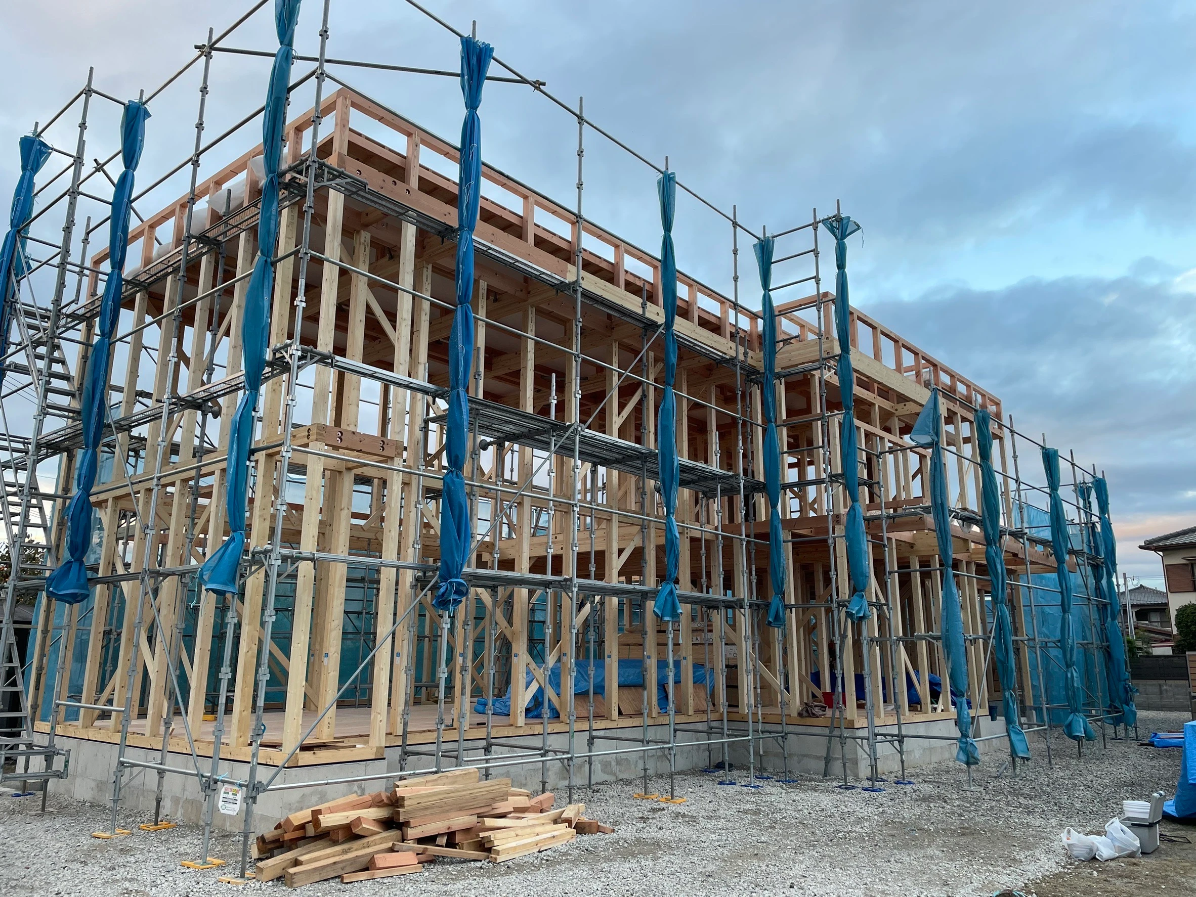 SQUARE_LABO 大型注文住宅施工