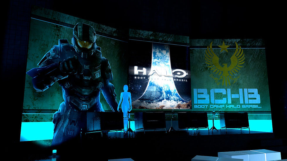 3D do palco