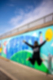 City of Liberty MO Mural on Metal Sheets.JPG
