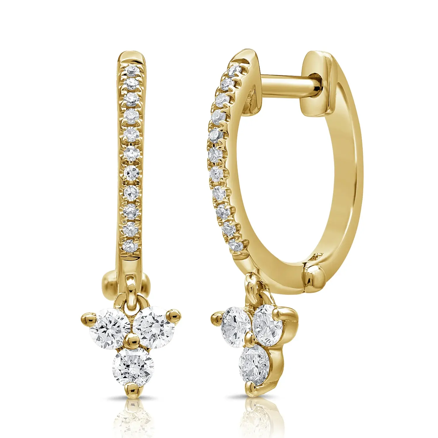 Dangling Diana Diamond Earrings